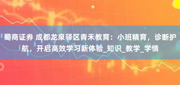 蜀商证券 成都龙泉驿区青禾教育：小班精育，诊断护航，开启高效学习新体验_知识_教学_学情